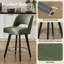 Ensemble de 6 tabourets de bar 26,4 ", pieds en bois massif noir et repose-pieds en métal-1487483737-1487483738