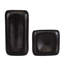 Vases brun foncé anodiques Uttermost