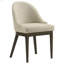 Chaise d'appoint rembourrée (ensemble de 2)
