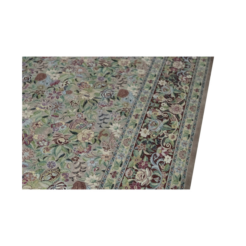 Hand-Knotted High-Quality Beige Area Rug