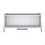 Table basse H 15,6 po, 1 tablette, 4 pieds-287955551