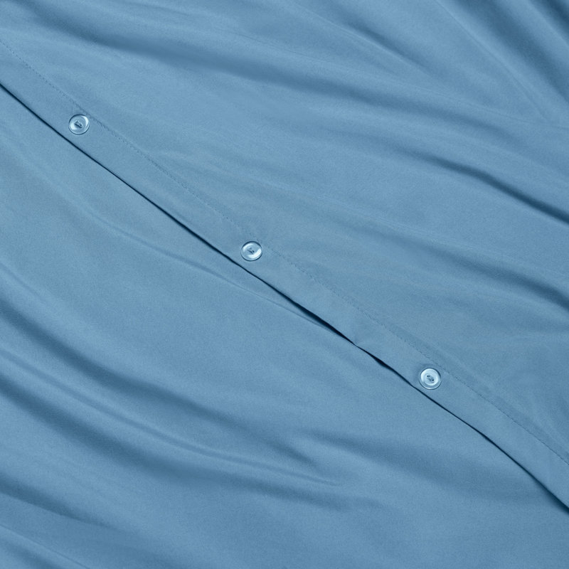  Ensemble de housse de couette ultra-doux, Bleu ciel, Housse de couette très grand + 2 taies décoratives