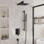 Système de douche à pluie complète Slidea avec valve brute et barre coulissante-63308436