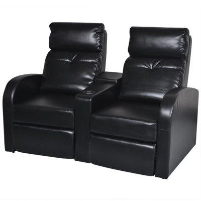 Jezelle Upholstered 59.4'' Reclining Loveseat
