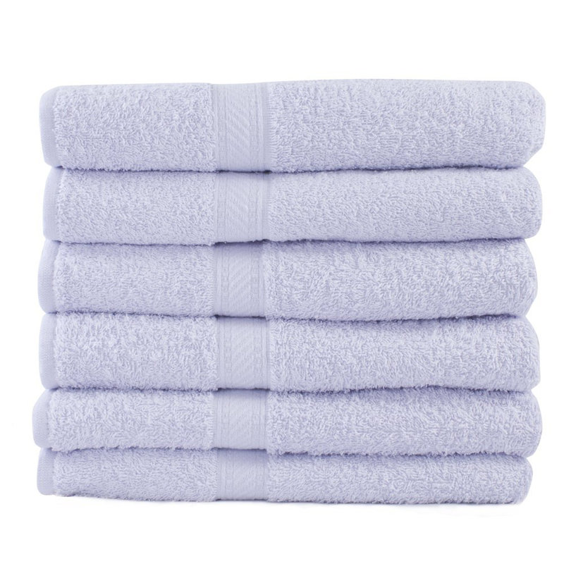 Cotton Lightweight Bath Towel, Lilac