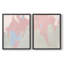 «Blush Abstract III», reproduction encadrée de qualité supérieure - prête à être accrochée - aucun clou requis - aucun clou requis-108020885-108020886