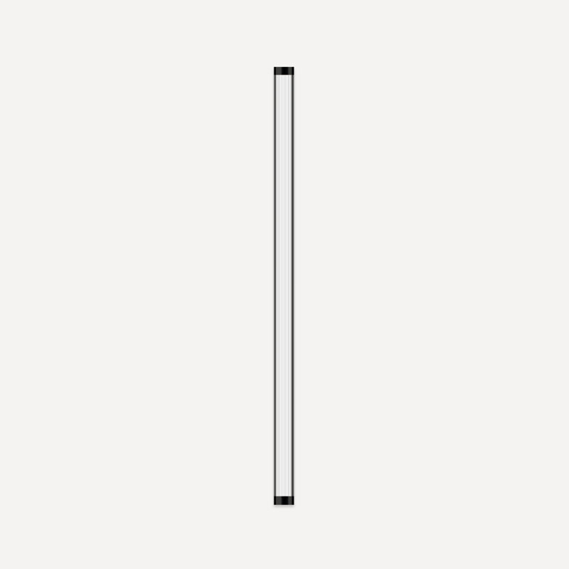 Tenor 30" LED Vanity Light, Matte Black, Round