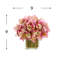 Orchids Arranged in Bamboo-Filled Glass Vase-1508589932