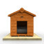Tiger Shiplap Dog House