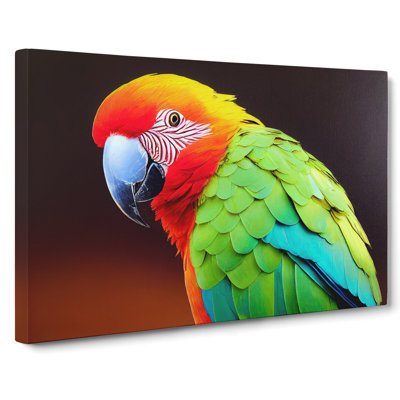 Parrot Portrait Vol.3 - Wrapped Canvas
