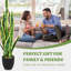 93Cm Artificial Snake Plant in Pot