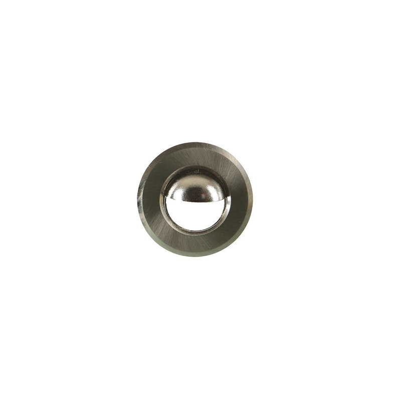 Luminaire d'extérieur encastré, Nickel brossé