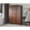 Armoire-penderie 100% bois massif 3 portes Kyle