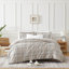 Ensemble d'édredon surdimensionné en duvet à motif écossais de la collection Vilano par Southshore Fine Linens-442114099-498265078