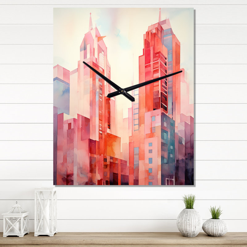 Benhamin - Horloges murales Skyscrapers, Grand