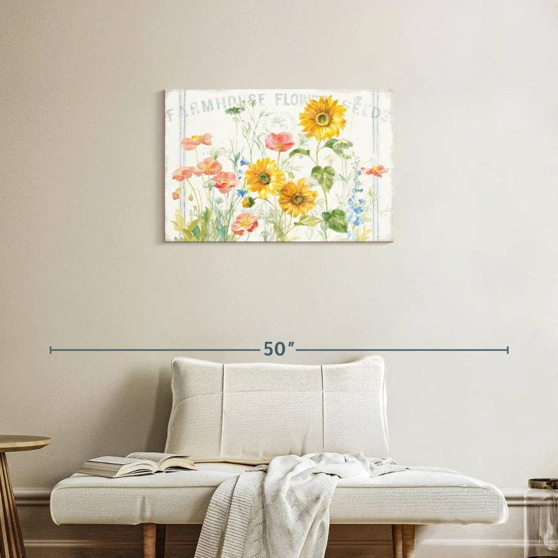 Harnek Floursack Florals I, H 20 po x l 30 po