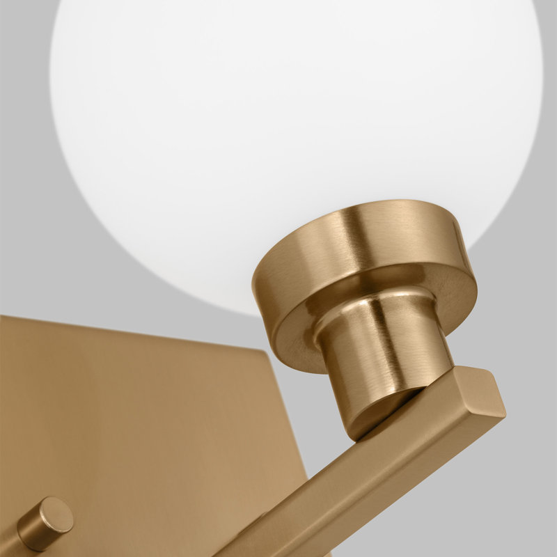 1 - Light Bath Sconce, Satin Brass
