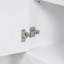 Meuble-lavabo polyvalent avec plusieurs tiroirs et tablette réglable pour un rangement amélioré-108525905