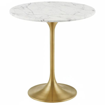 Portobello Faux Marble Side Table