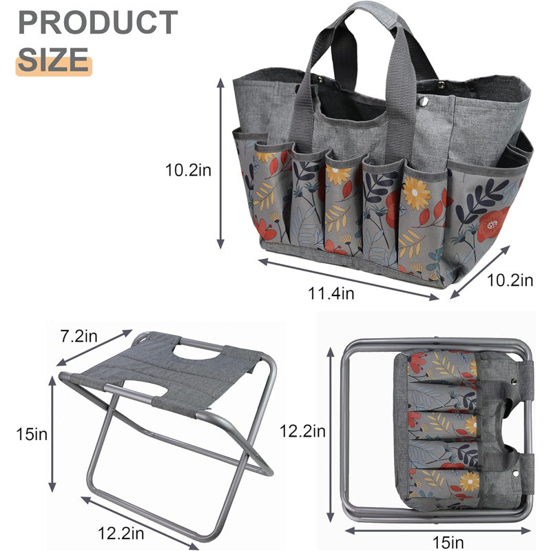 Tenasha Folding Garden Stool