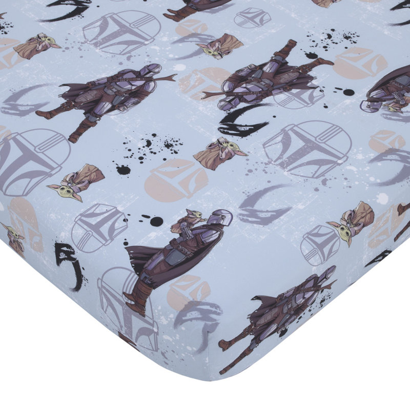 Ensemble de literie pour tout-petits 4 pièces NoJo Star Wars The Mandalorian