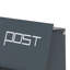 Sembrini Steel Wall Mounted Letter Box