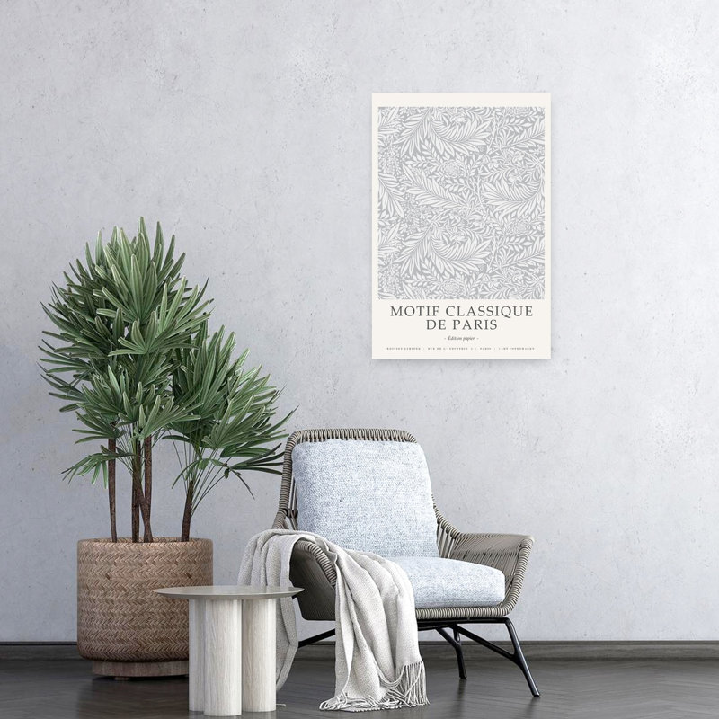 Motif classique 5, art abstrait contemporain, H 24 po x l 16 po