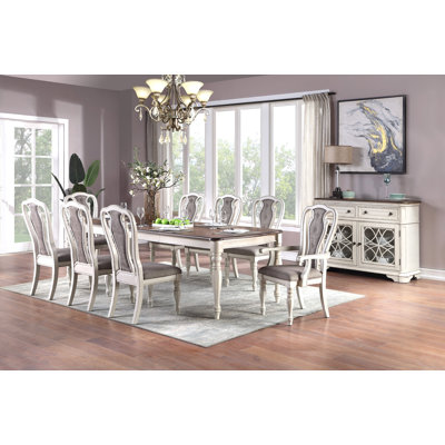 8 - Person Extendable Four Leg Dining Set