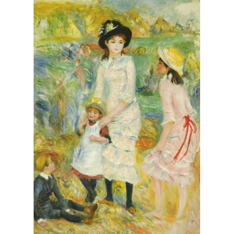 Enfants au bord de la mer, Guernsey, H 24 po x l 17 po