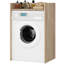 Laz-Son Freestanding Bathroom Cabinet-121785351