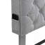 Grand lit plateforme tapissier avec chargement USB, poches de rangement, tête de lit capitonnée-84867287-84867286