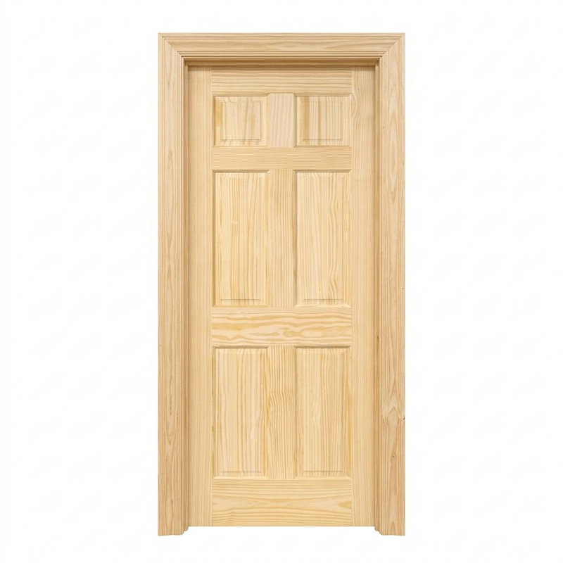 Ensemble de dalles latérales en pin non fini 6 panneaux 80 po x 28 po Slab Colonial, 28 po x 80 po