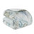 6 Piece Oversized Cotton Comforter Set With Throw Pillow Blue Queen