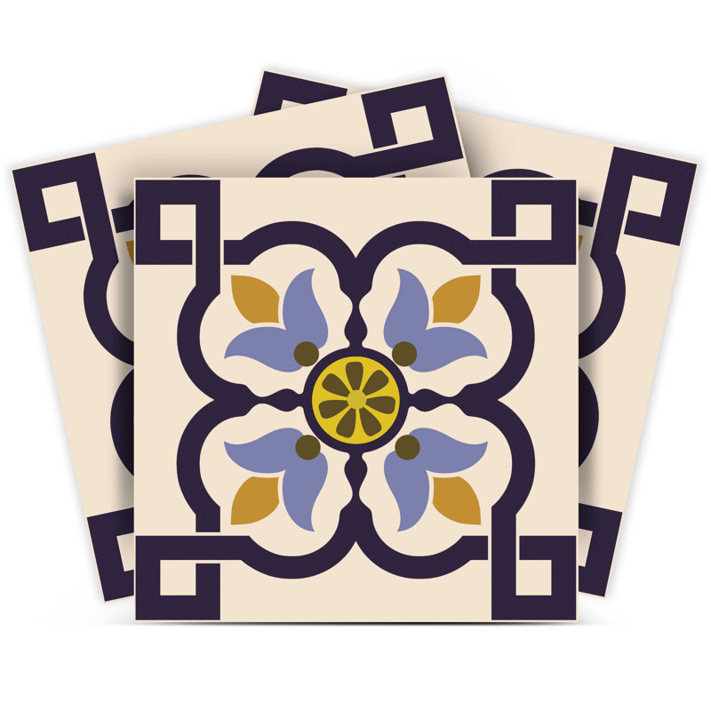 Carreau de mosaïque en vinyle auto-adhésif l 12 po x L 12 po