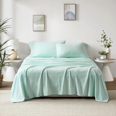 100% Fleece Twin Sheet 3 Pcs Handfeel Soft Pilling Flat Fitted 2 Pillowcases Machine Washable No Harmful Agents Stuff