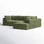 Canapé modulaire en tissu l 120 po Marcel-97782868-97782869