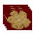 Rouge bouddha / or empereur