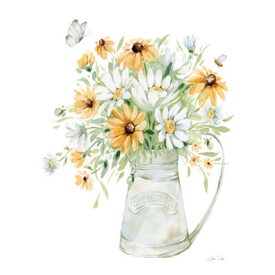 " Sunflowers And Daisies II " by Katrina Pete