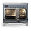 Majestic III Series 40 Inch Induction Range with 6 Induction Elements in Stainless Steel (Brass Trim)-1837201737-1837201739