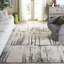 Tapis tibétain en viscose / coton noué à la main en granit-1176476700
