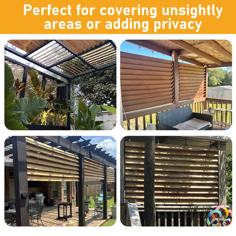 Louvers Hardware Set For Blinds And Shutters, Complete Kit For  Only 11 Boards, Stainless Steel E-Coated Black