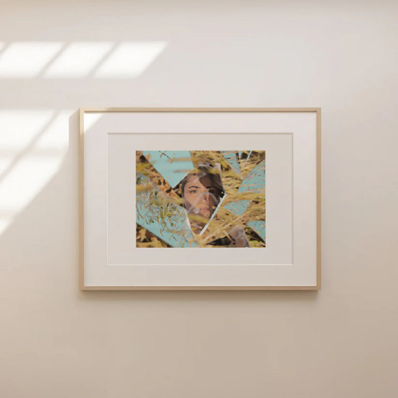 Crowded Mind Print, 42cm H x 60cm W