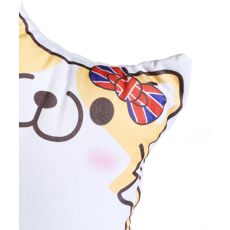  Coussin en coton Dancing Corgi