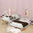Twin Over Full House Bunk Bed With Built-In Ladder-1785976522