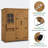 Outdoor Storage Shed with Door and Window, Outside Wooden Tool Shed with Waterproof Asphalt Roof