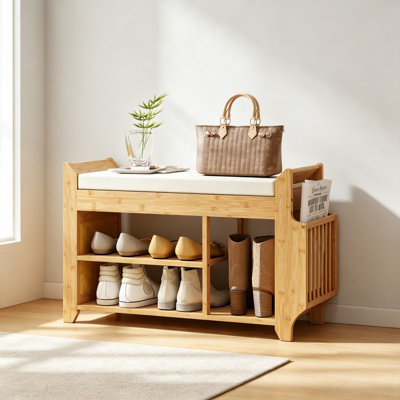 5 Pair Shoe Storage Bench