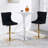 Swivel Adjustable Height Counter Stool With Metal Frame-108939428-108939430
