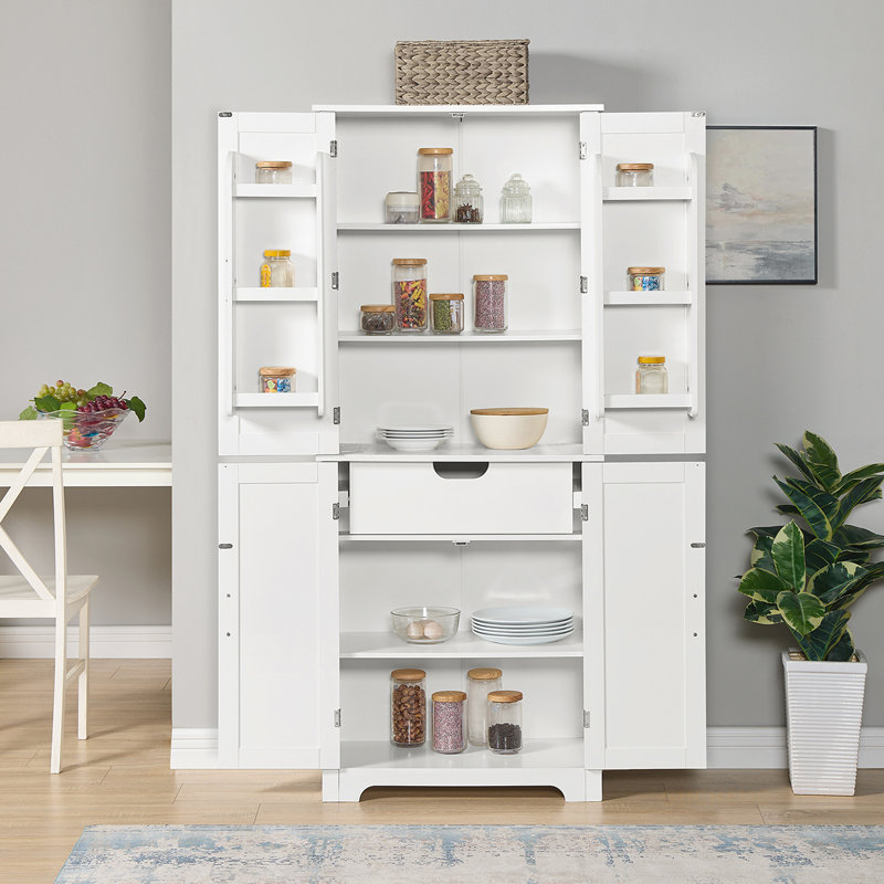 Armoire autoportante polyvalente pour l'organisation et le rangement de la maison