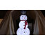 Bonhomme de neige illuminé