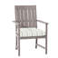 Croquet Patio Dining Armchair with Cushions-24278362-63310350-70085721